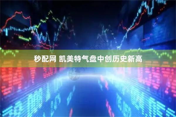 秒配网 凯美特气盘中创历史新高
