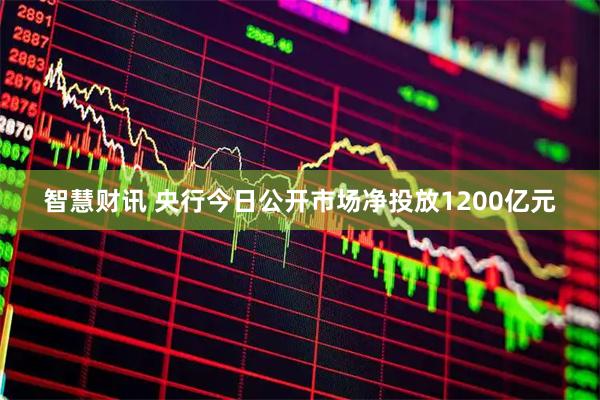智慧财讯 央行今日公开市场净投放1200亿元